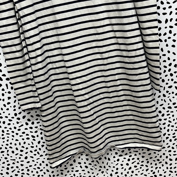 Boden Puff Sleeve Striped Dress - Picture 2 of 12